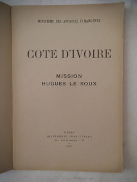 Mission Hugue LE ROUX.. LE ROUX Hugues 