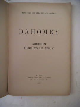 Mission Hugue LE ROUX.. LE ROUX Hugues 