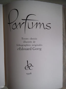 PARFUMS. Collectif