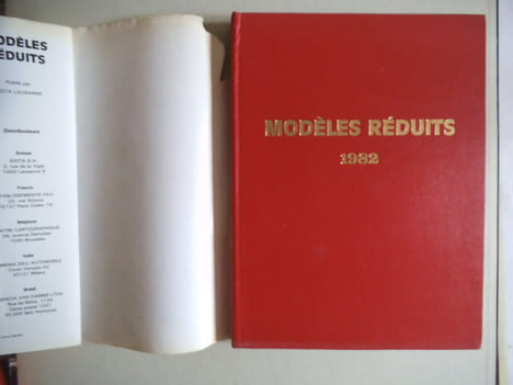 l’année automobile des modèles réduits 1-1982. . Collectif