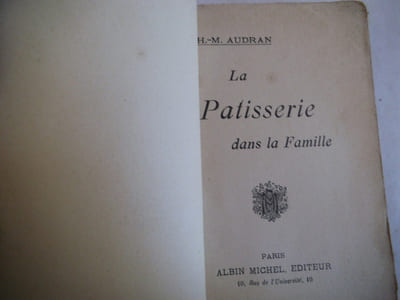 La pâtisserie dans la famille.