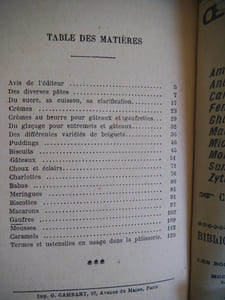 La pâtisserie dans la famille.