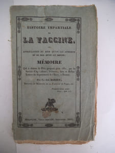 Histoire Impartiale de La Vaccine