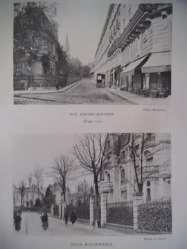 La voie publique et son décor. BOURNON Fernand