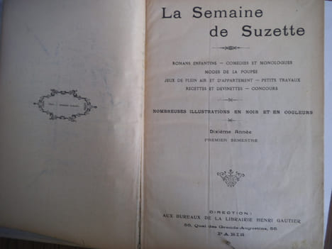 La Semaine de Suzette 1914 . Collectif