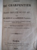 Nouveau manuel complet du charpentier. HANUS P.A- BISTON Valentin. 