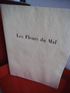 Les fleurs du mal . BAUDELAIRE Charles