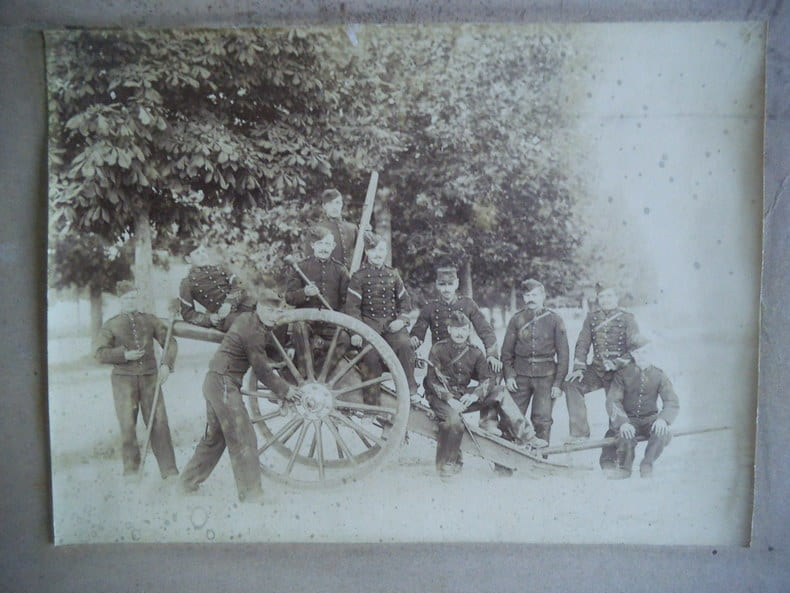  25&egrave;me  r&eacute;giment d’artillerie de Chalons sur Marne. . Anonyme. 