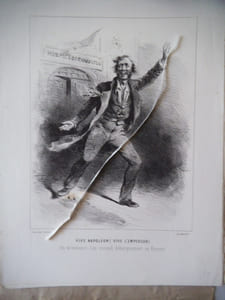 Caricatures contre la candidature de Louis Napoléon Bonaparte-Révolution de 1848.