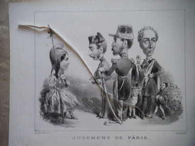 Caricatures contre la candidature de Louis Napoléon Bonaparte-Révolution de 1848.