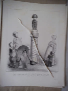 Caricatures contre la candidature de Louis Napoléon Bonaparte-Révolution de 1848.. anonyme
