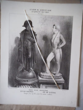 Caricatures contre la candidature de Louis Napoléon Bonaparte-Révolution de 1848.. anonyme