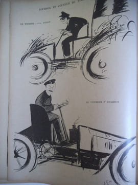 LE RIRE numéro spécial PARIS- BERLIN en automobile.. LE RIRE