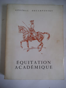 Equitation académique.