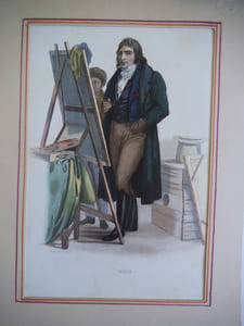 LAVOISIER, Comte de GUIBERT,GROS.DAVID, Mme de STAËL