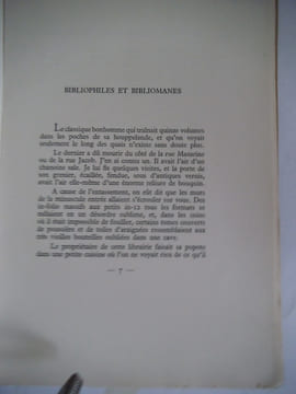 Petites histoires pour bibliophiles.. LARGUIER Léo