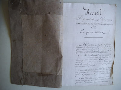 Recueil d’anecdotes, de réparties ingénieuses, de faits historiques & autres, en partie inédits