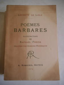 poèmes Barbares.