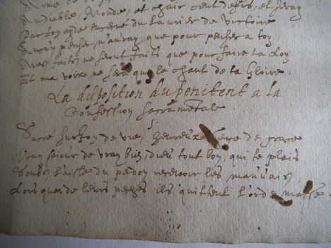 Les Devots Elancemets du poëte Chrestien. Presentes au Roy Henry IV. A. 1603. . Alphonse de Rambervillers
