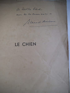 Le chien et son histoire ses exploits, ses aventures.