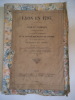 LYON 1793 Procès-verbaux authentiques et inédits . LYON 1793