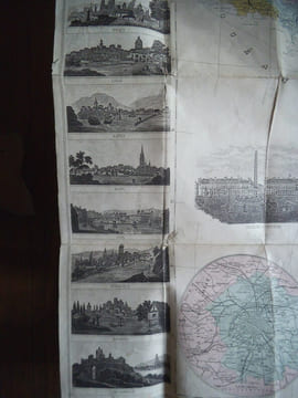 carte routière de France . DYONNET Charles