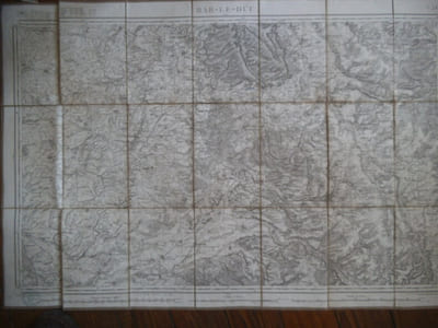 Carte de BAR LE DUC