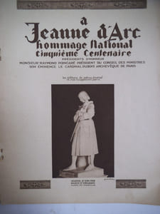 Les chevauchées de Jeanne- Jeanne d’Arc - hommage national Cinquième centenaire.