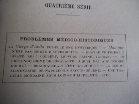 Les indiscrétions de l’histoire.. CABANES docteur.