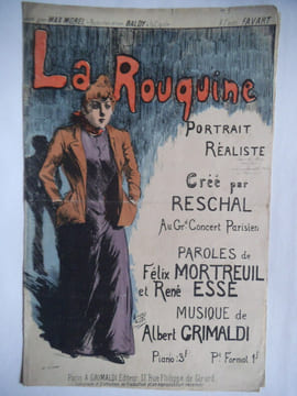 LA ROUQUINE Portrait réaliste. LA ROUQUINE .
