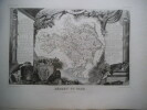 cartes de l’atlas LEVASSEUR édition de  1845. . LEVASSEUR  