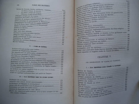 Les dernières persécutions du troisième siècle. (Gallus, Valérien, Aurélien). ALLARD Paul