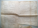  Lettre patente du Roi Henry IV concernant les habitans de BOUVIERS . Henry IV