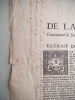 Arrêt de la Cour  de Parlement de Flandre du 29 juin 1727 concernant la souveraineté et le ressort des bourgs de Fumay, Revin et Feppin. . Arrêt de la ...