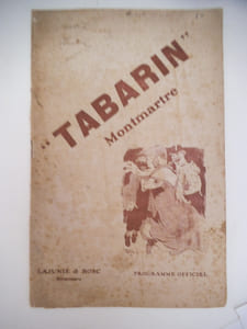 TABARIN  Montmartre