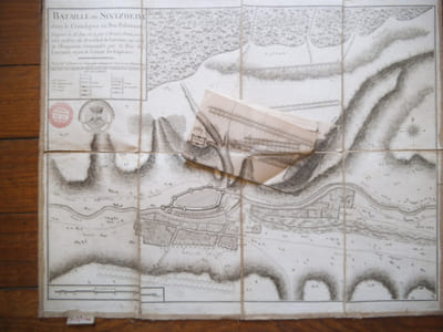 Plan de la bataille de SINTZHEIM