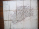 Carte du département de la Haute Saône . PIQUET Charles 