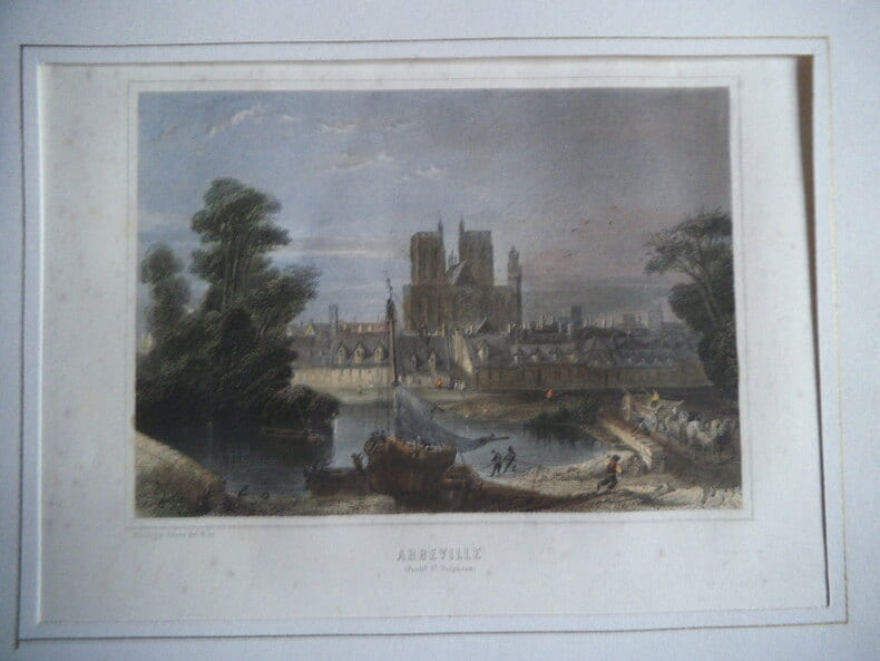 Gravures sur acier, vers 1855-1860. ROUARGUE Fr&egrave;res 