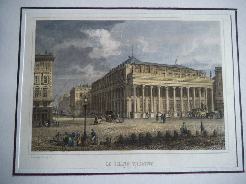 gravures sur acier, vers 1855-1860,. ROUARGUE Fr&egrave;res 