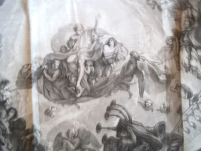 le plafond de la chapelle de Sceaux