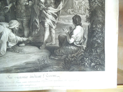La famille de DARIUS aux pieds d’ALEXANDRE.