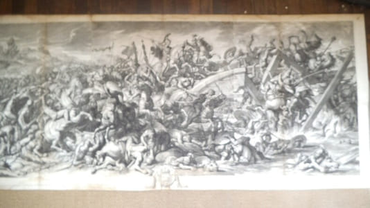 La bataille du pont MILVIUS- CONSTANTIN contre MAXENCE.