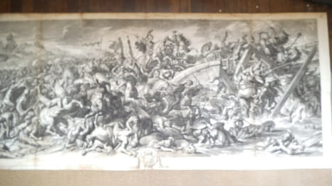 La bataille du pont MILVIUS- CONSTANTIN contre MAXENCE.
. AUDRAN Gérard