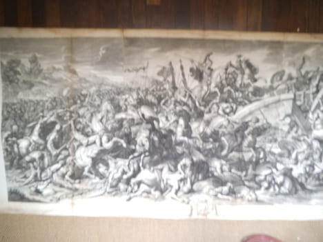 La bataille du pont MILVIUS- CONSTANTIN contre MAXENCE.
. AUDRAN Gérard