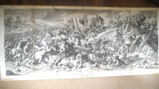 La bataille du pont MILVIUS- CONSTANTIN contre MAXENCE.