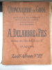 catalogue, Année 1913. . DELABRE  & Fils 