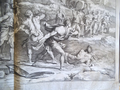 le jeune Pyrrhus sauvé.