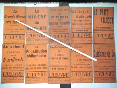 L’œuvre.