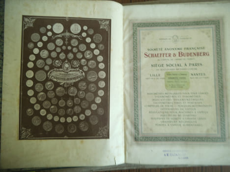 Accessoires pour chaudières et machines à vapeur. Catalogue général édition de 1906.. SCHAFFER & BUDENBERG 
