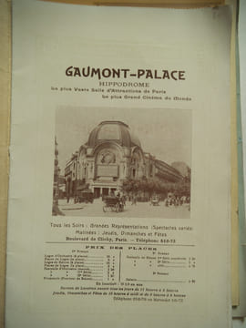 GAUMONT PALACE . Collectif
